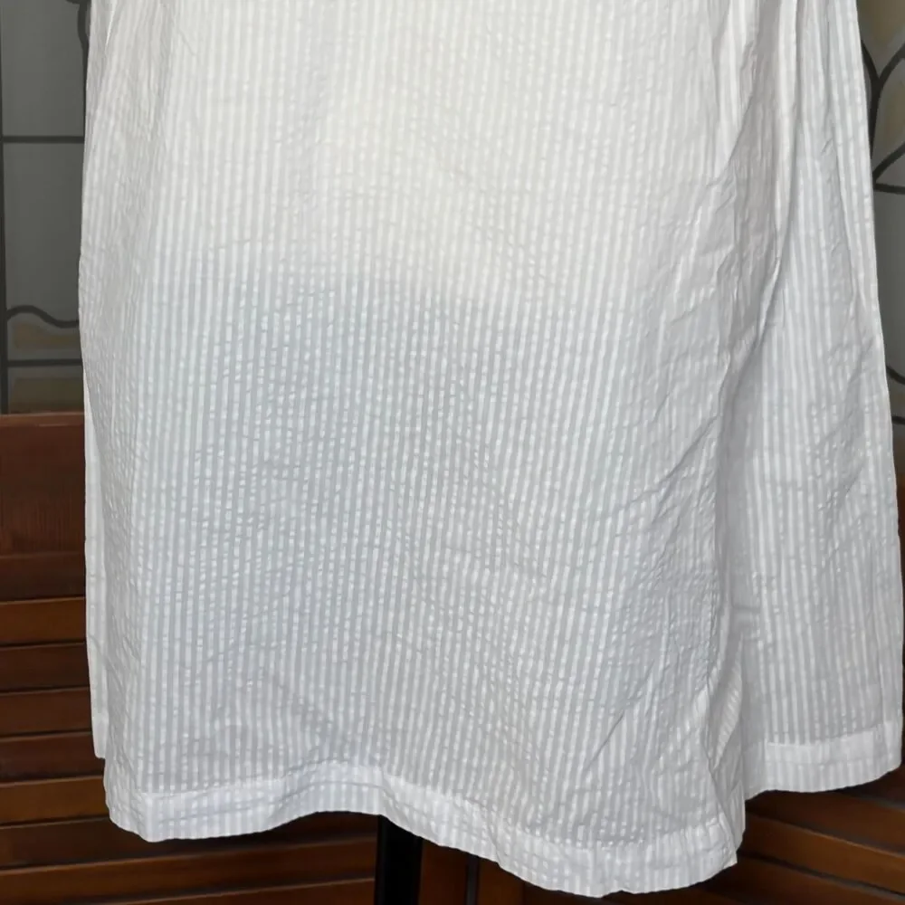 Vineyard Vines For Target NWT Seersucker Dress Colored Collar Oversized Size XS